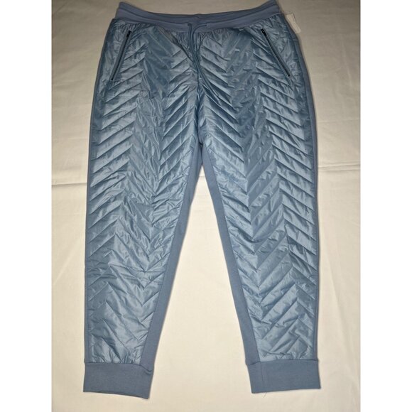Athleta Apres Ski Down Jogger Powder Blue Size 12/P - Picture 8 of 16